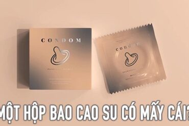 một hộp bao cao su có mấy cái?